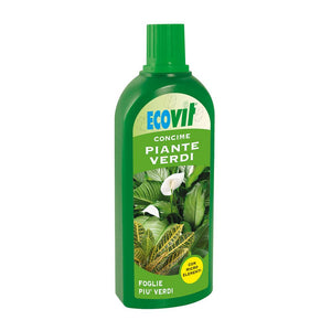 ECOVIT CONCIME liquido per PIANTE VERDI APPARTAMENTO interno Flortis 1 Kg