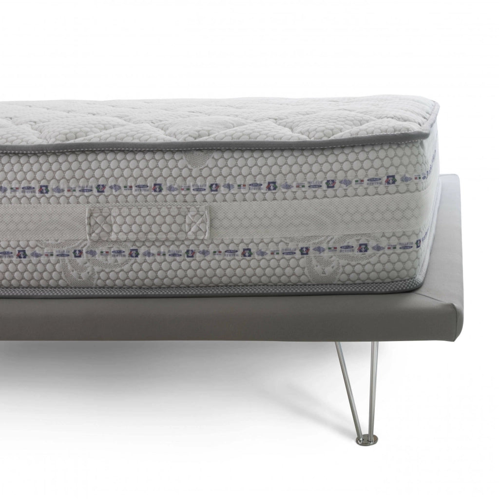 Materasso matrimoniale Aba, Materasso in Memory Foam e Molle insacchettate, 100% Made in Italy, Antiacaro e Anallergico, cm 160x200 h26