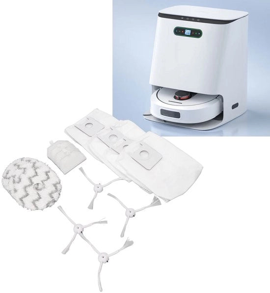 Accessori per aspirapolvere robot - Riduce polvere/polline - Facile da installare - Cattura particelle fini - Adatto per EVA SDJ06RM - Sac aspirapolvere