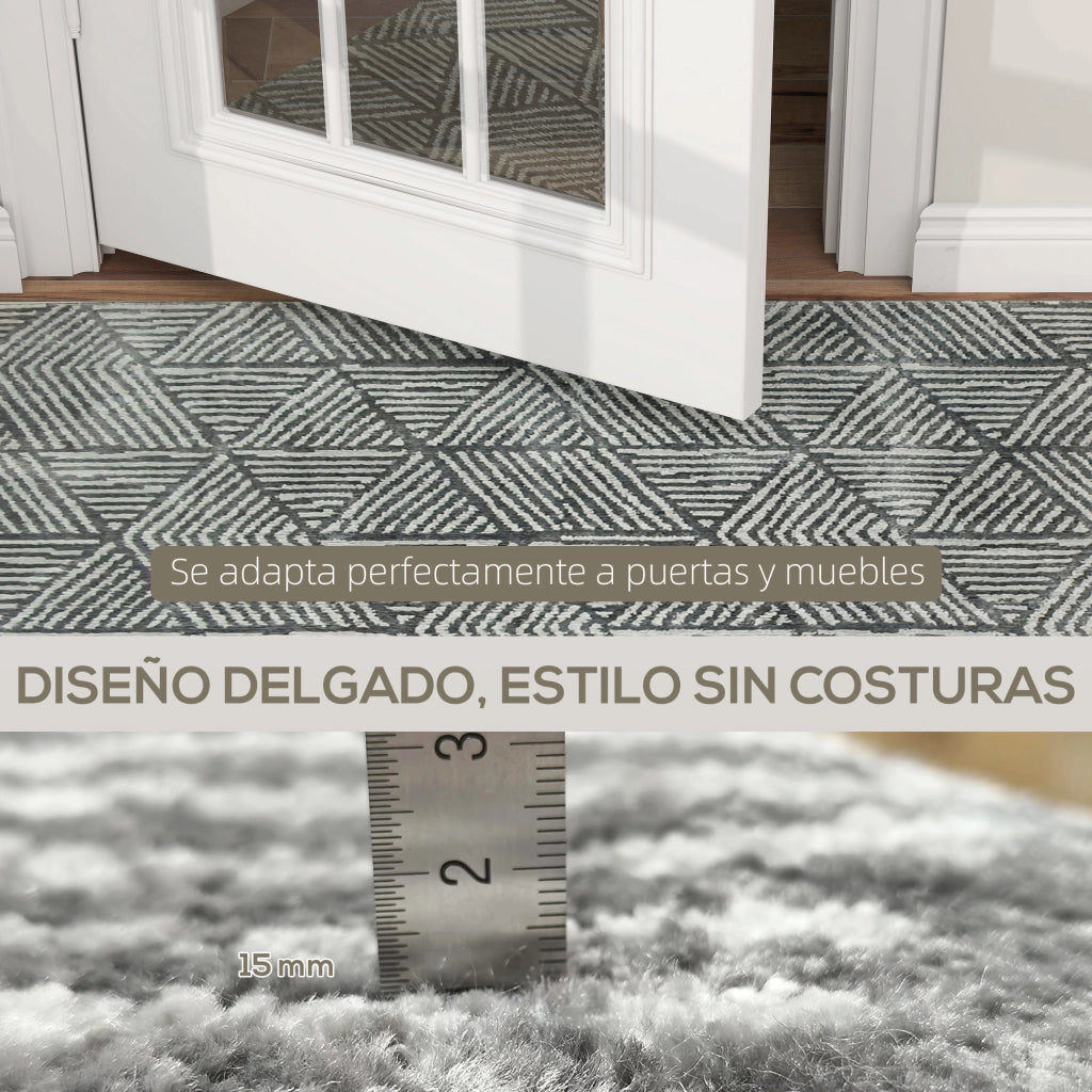 Tappeto Moderno Grigio Scuro ¨C zephmum ¨C 170x120 cm