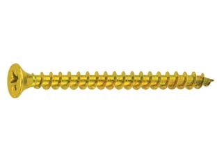 VITE TRUCIOLARE TSP CAVA PZ INTERAMENTE FILETTATA IN ACCIAIO OTTONATO- - ø mm.6,0x30 - 200 pezzi AMBROVIT