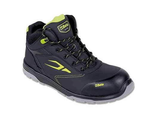 Scarpe alte professionali Beta 7321NA action nabuk idrorepellente nere - 45