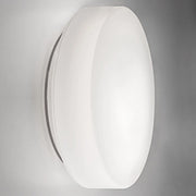 Drum parete/soffitto ø.500x120mm. sensor 28,0w led 3000k -ip44-base neutra,vtr.b.co
