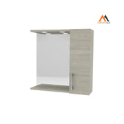 SPECCHIERA DA BAGNO PENSILE SINGOLO cm 58 x 16 x h.57 - rove