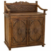 Credenza in legno marrone 70x42x85