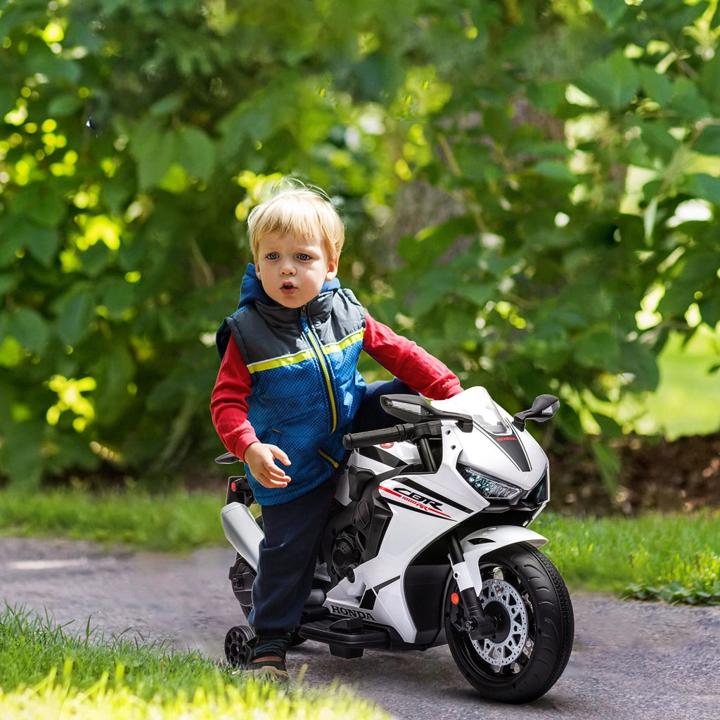 Moto Elettrica per Bambini ¨C zephmum ¨C Bianco