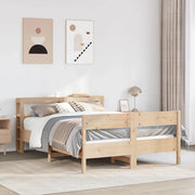 vidaXL Letto senza Materasso 150x200 cm in Legno Massello di Pino