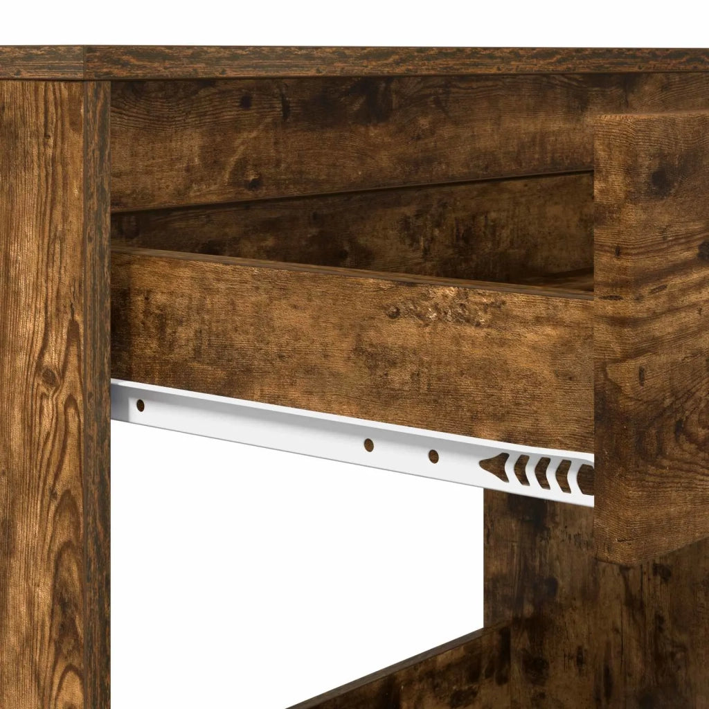 Scrivania con cassetto Quercia Affumicata 100 x 50 x 78 cm 888942