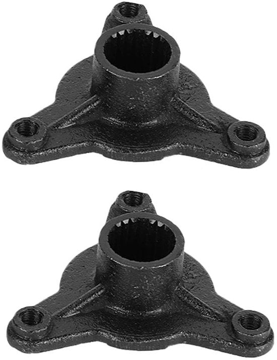 Sostituto di Accoppiamento 2 pezzi - 78mm/23T - Adatto per ATV/Go Kart - Realizzato in Alluminio Duraturo - Lavorato con Tecnologia CNC - Alta Durata - Accoppiamento