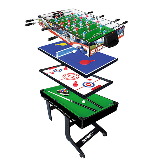 Tavolo 5 in 1 Girevole Multigioco