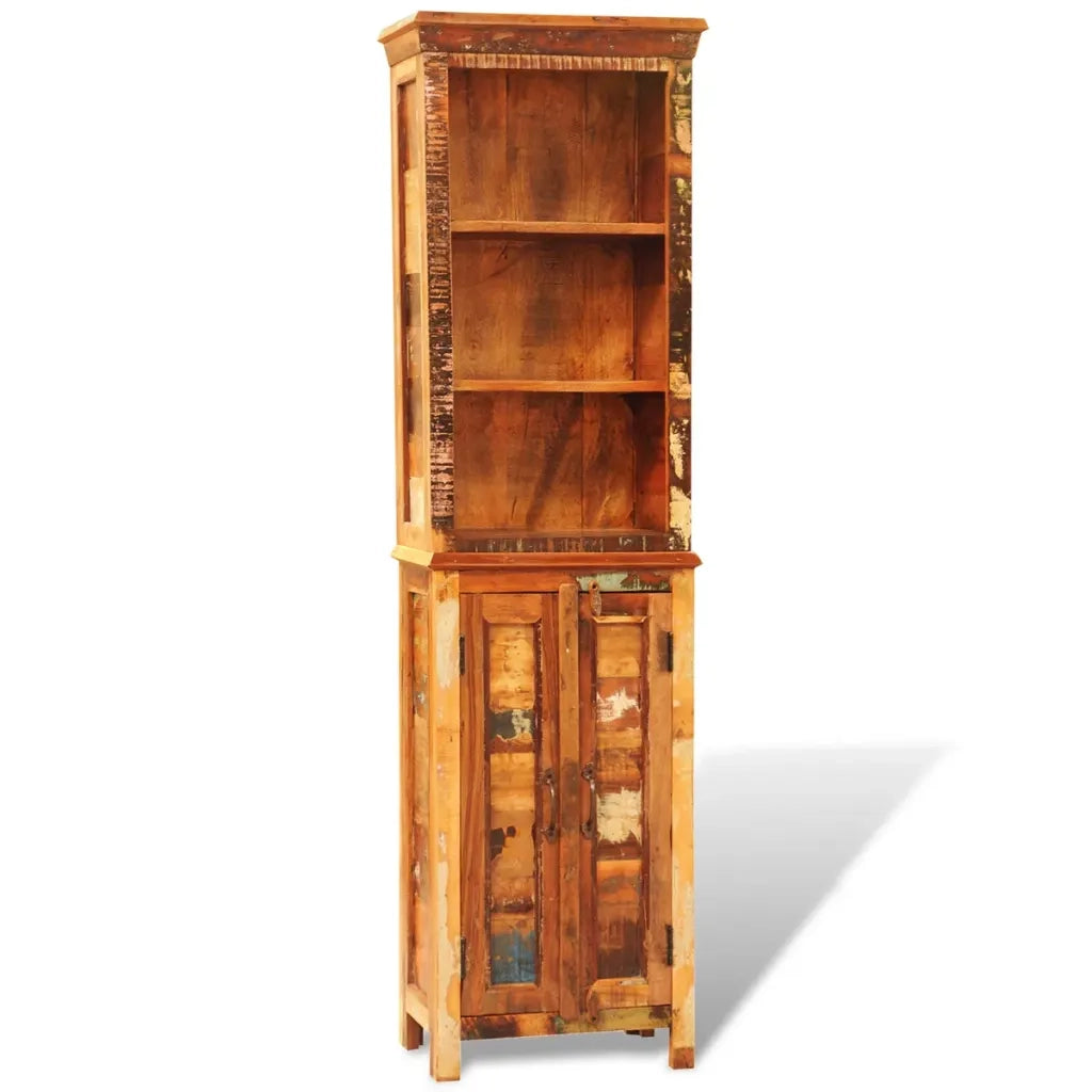 Libreria in Legno Massello di Recupero Vintage 241433