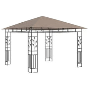 Gazebo | Pergolato con Zanzariera 3x3x2,73 m Talpa 180 g/m2