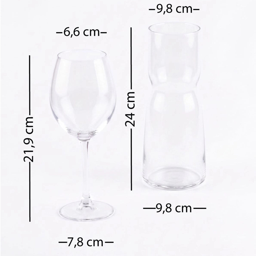 Netatoga, Caraffa 1000 ml, Trasparente