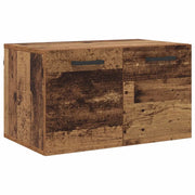 Mobiletto da bagno moderno a parete 60 x 36,5 x 35 cm legno composito finitura legno anticato 02_0052494