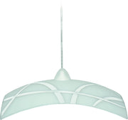 Sosp.40X40 1Xe27 M.Trasp.V.Lastra Bianco - E-Energy