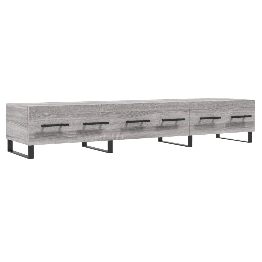 Mobile Porta TV-Mobile per TV-Credenza TV Grigio Sonoma 150x36x30 cm in Legno Multistrato 749453