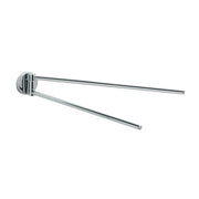 Portasalviette a snodo da muro in acciaio inox e Cromall FE23 Gedy serie FELCE