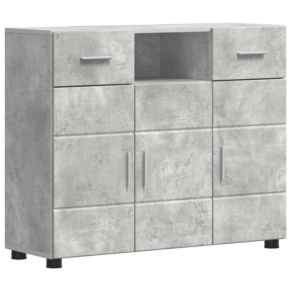 Armadio in Legno Grigio cemento 88,5 x 30,5 x 73 cm 880284