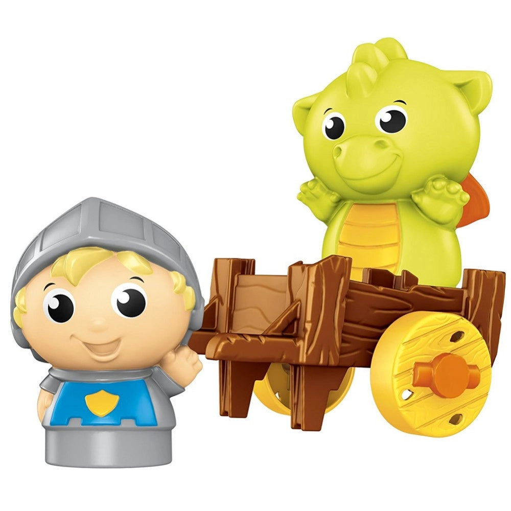 Trade Shop - Mega Bloks Castello Del Drago Con Adesivi + Cavaliere E Drago Giochi Costruzioni -