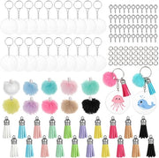 Set di Appoggiabrocca Acrilico 150 Unità - Appoggiabrocca A Sfera Transparente Nudo - Accessori per Appoggiabrocca - Pennelli/Pomponi - Decorazione Creativa - Progetti DIY Unici - Appoggiabrocca