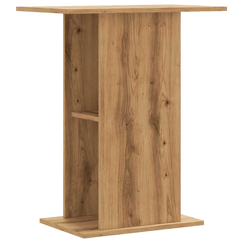 Base per acquario mobiletto mobile artigianale 36 x 60,5 x 72,5 cm marrone 02_0045082