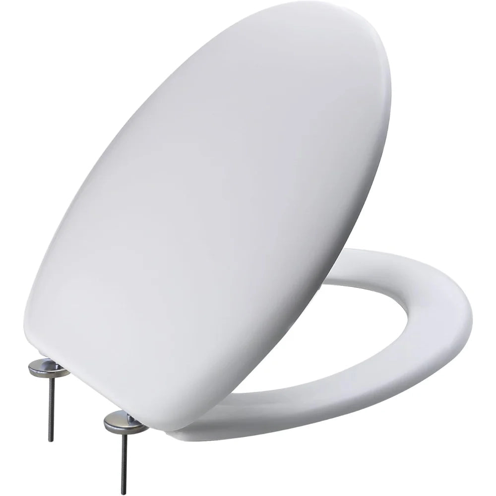 Saniplast mambo sedile wc, resina termoindurente, bianco, 46.1x3