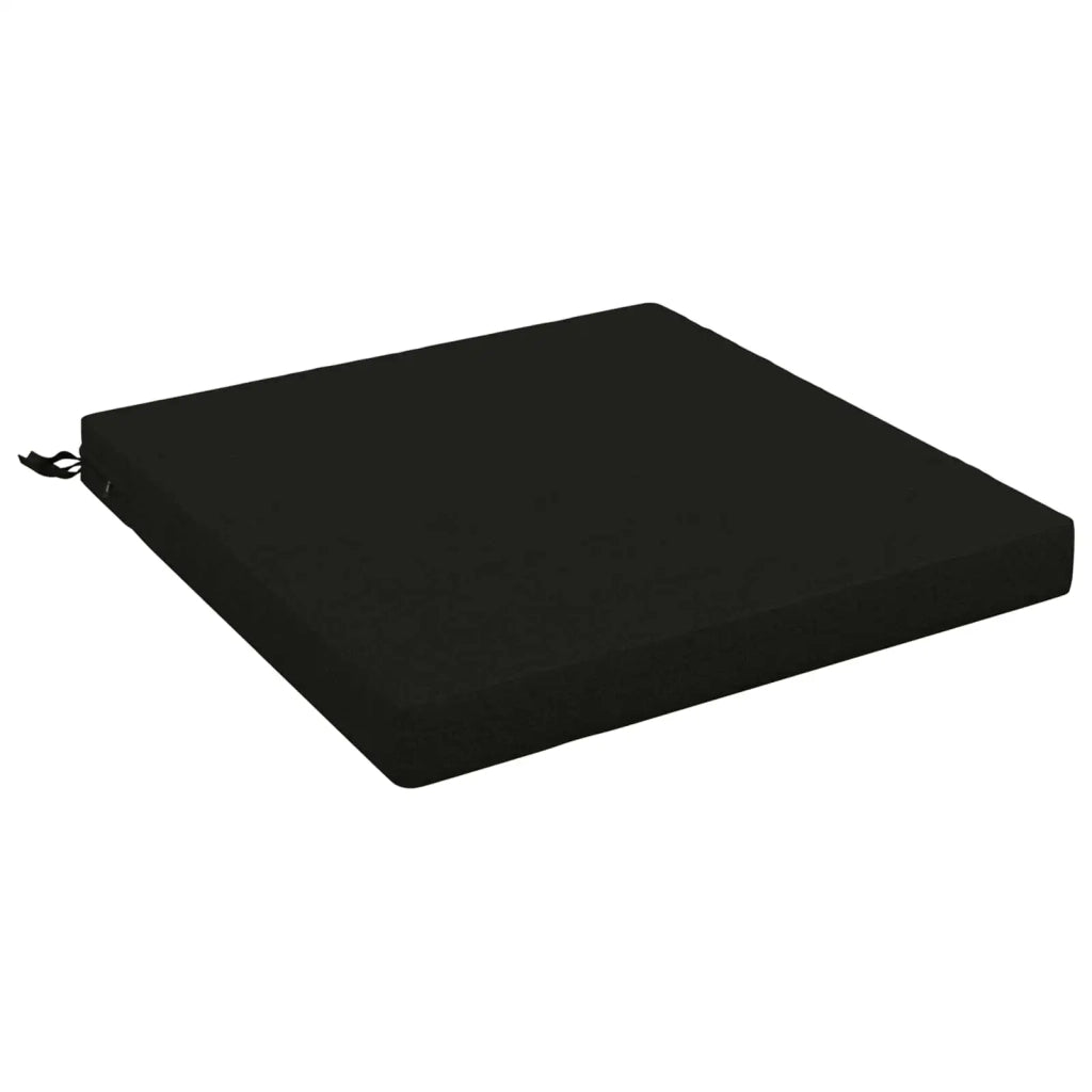 Cuscino per Sedia in Unico Pezzo SOEST 100% Poliestere Nero 944889