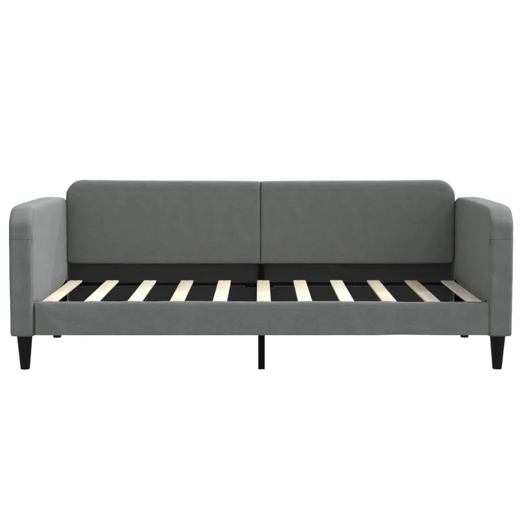 Letto da Giorno Grigio Scuro 90x190 cm in Tessutocod mxl 94643