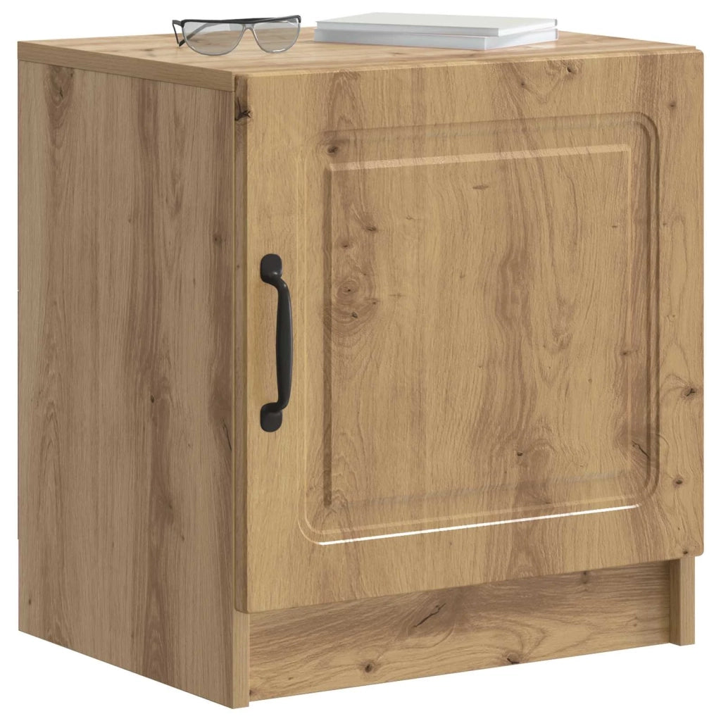 Armadio da Notte 2 pcs Rovere Artigianale 43 x 34,5 x 47 cm 895734