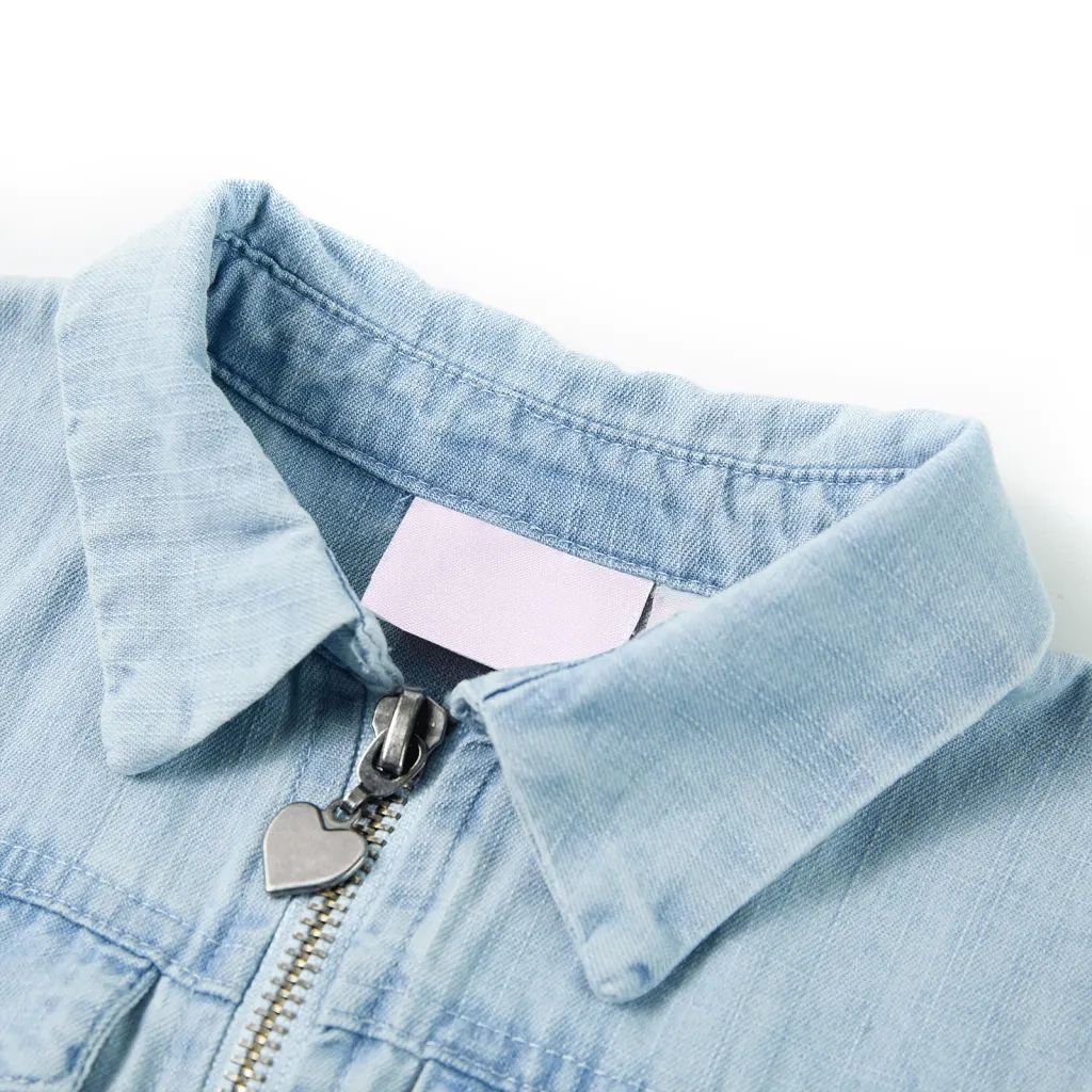 Tutina da Bambina a Maniche Corte Blu Tenue 140 CFW3348320
