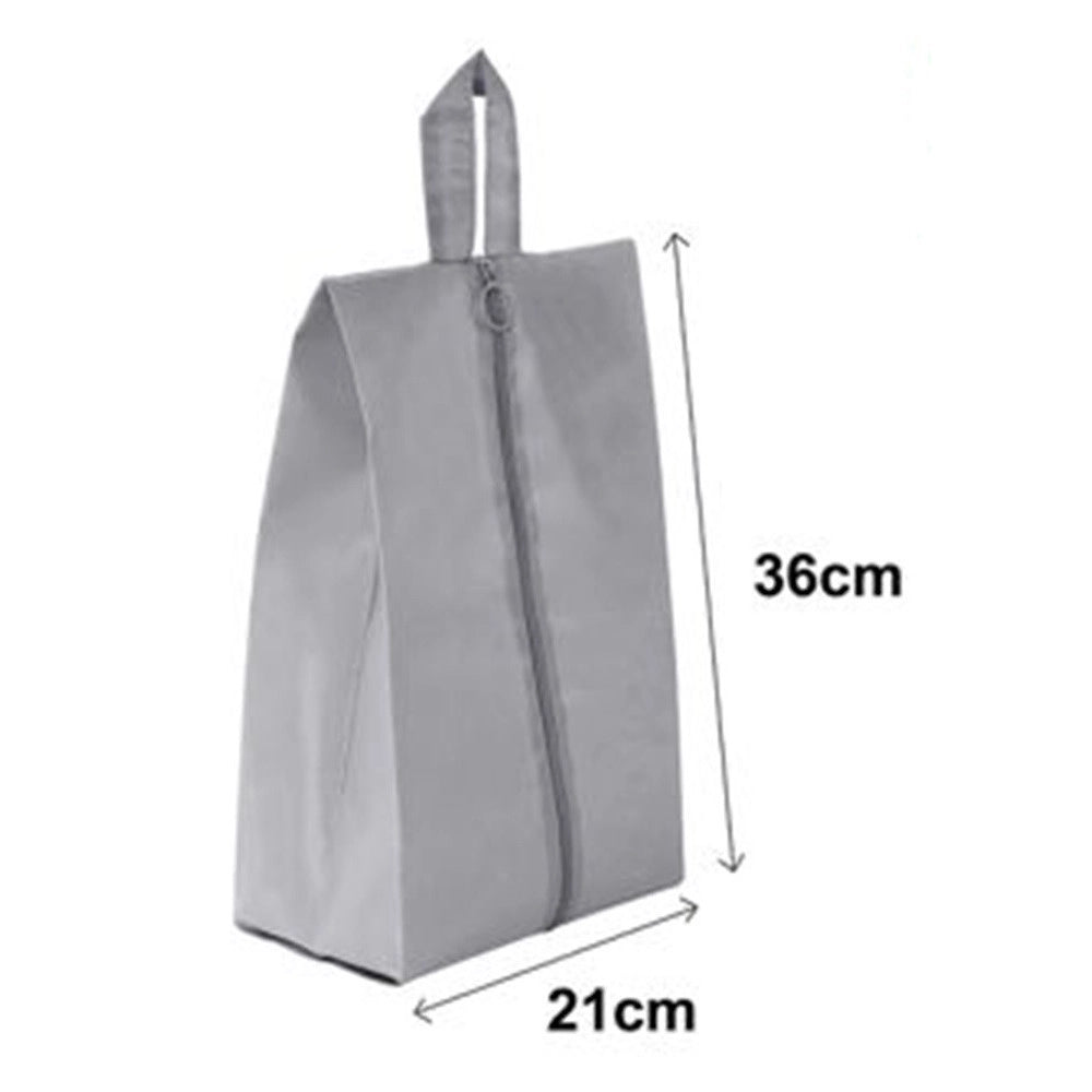 Trade Shop - Organizer Da Viaggio Organizza Valigia Bagagli Borsa Per Scarpe 36x21cm Grigia 87716 -