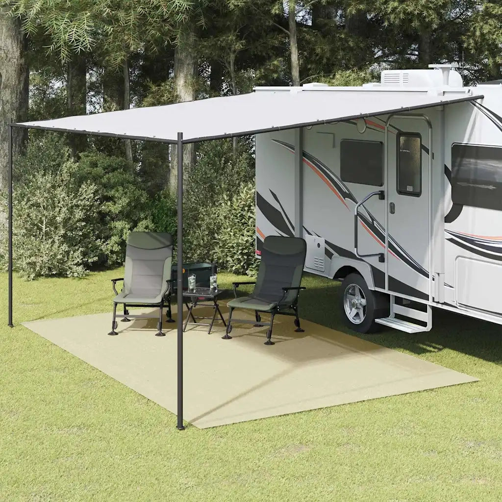 Tappeto da Tenda Crema 6x3 m 4008506