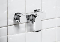 Miscelatore esterno doccia moderno cromato completo