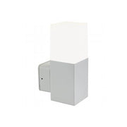 Applique Da Esterno Moderna Kube Alluminio E Termoplastica Grigio Led 7W 4000K