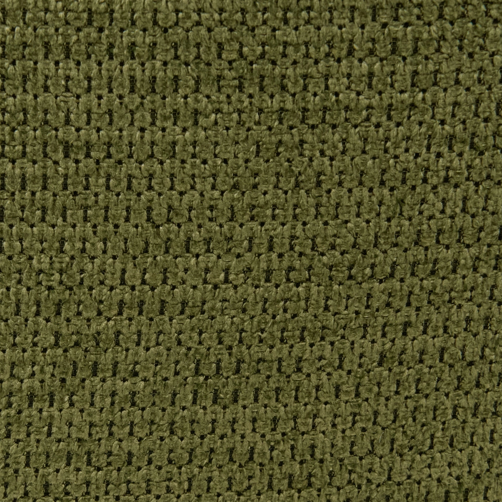 Sedia da pranzo girevole con schienale alto in lino verde stile scandinavo