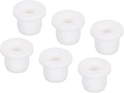 Gommosi Occhiali - Protezione Pluggi - Protezione Cavo - Gomma Silicone Flessibile - Diametro 12mm - Bianco