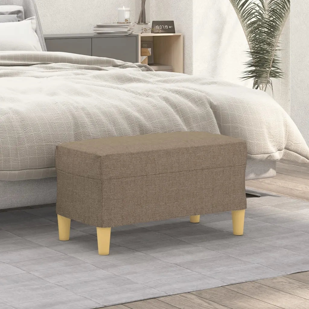 Panca tortora 70x35x41 cm in Tessuto CFW5063928