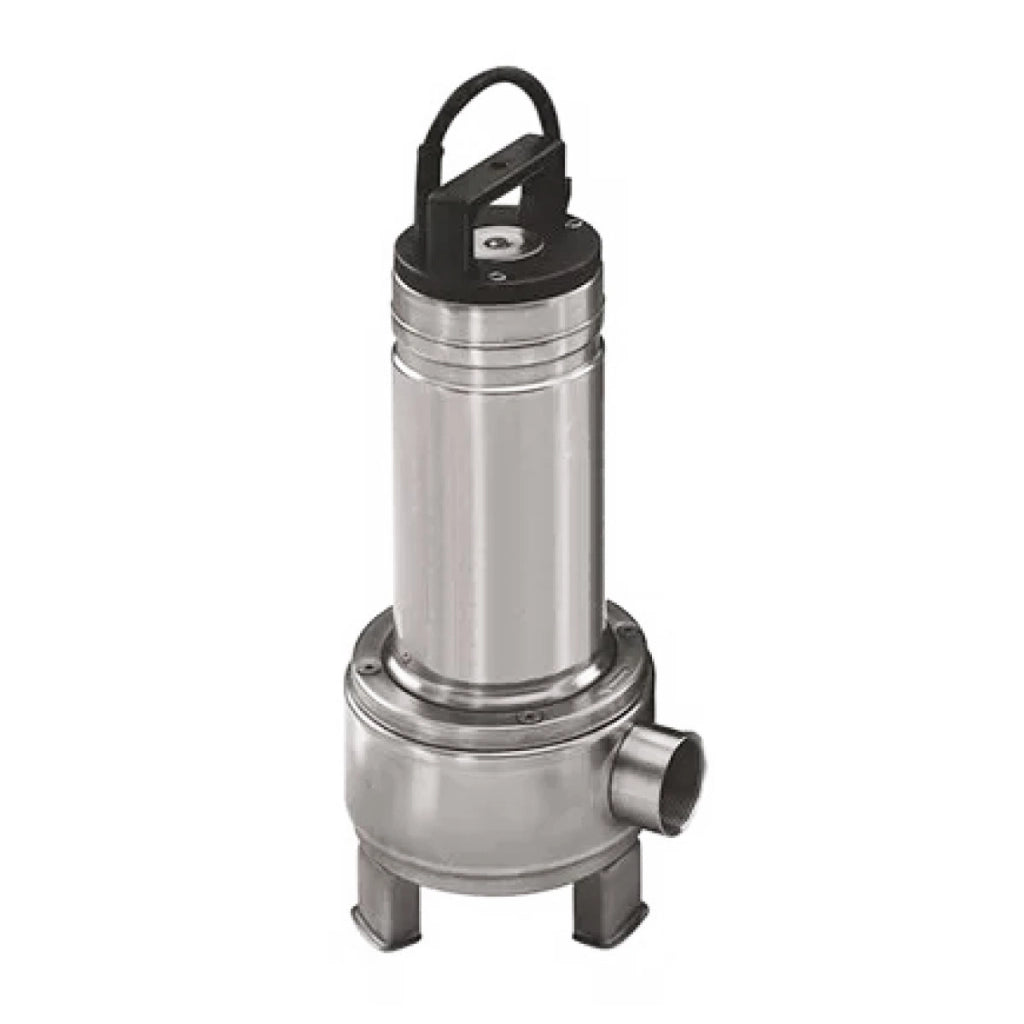 ELETTROPOMPA SOMMERGIBILE IN ACCIAIO TRIFASE PER ACQUE LURIDE MODELLO DOMO - HP 1,5  KW 1,1  400 V  - LOW