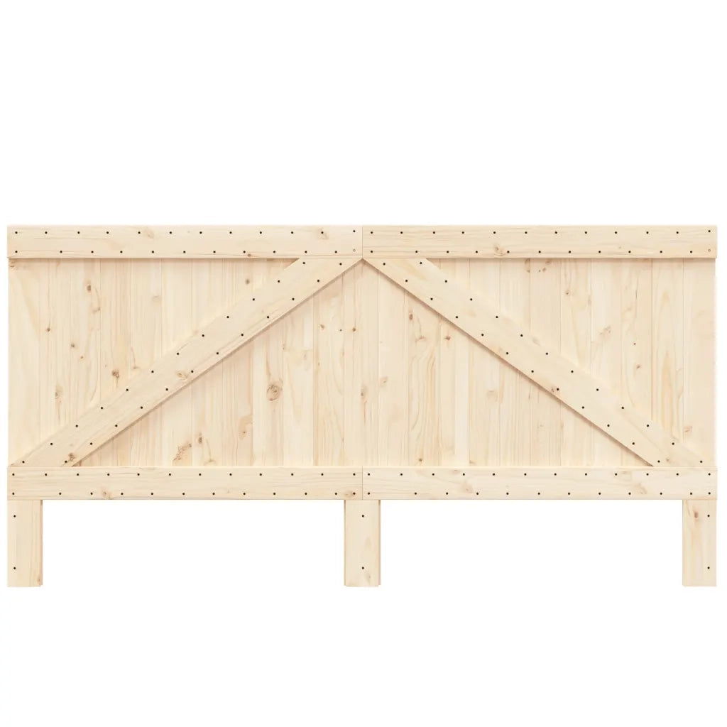 Testiera 200x104 cm in Legno Massello di Pino 358402