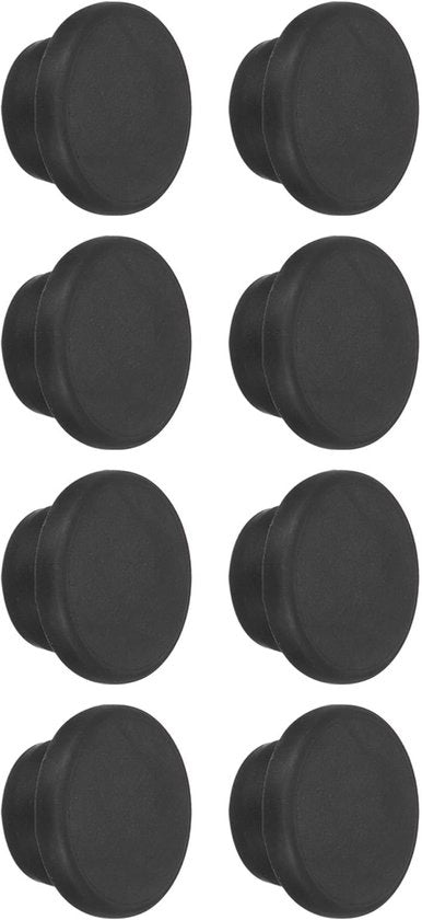 Pluggi in silicone a forma di T - 8 pezzi - 19 mm / 3/4 pollice - impermeabili - adeguate per wc / vasche