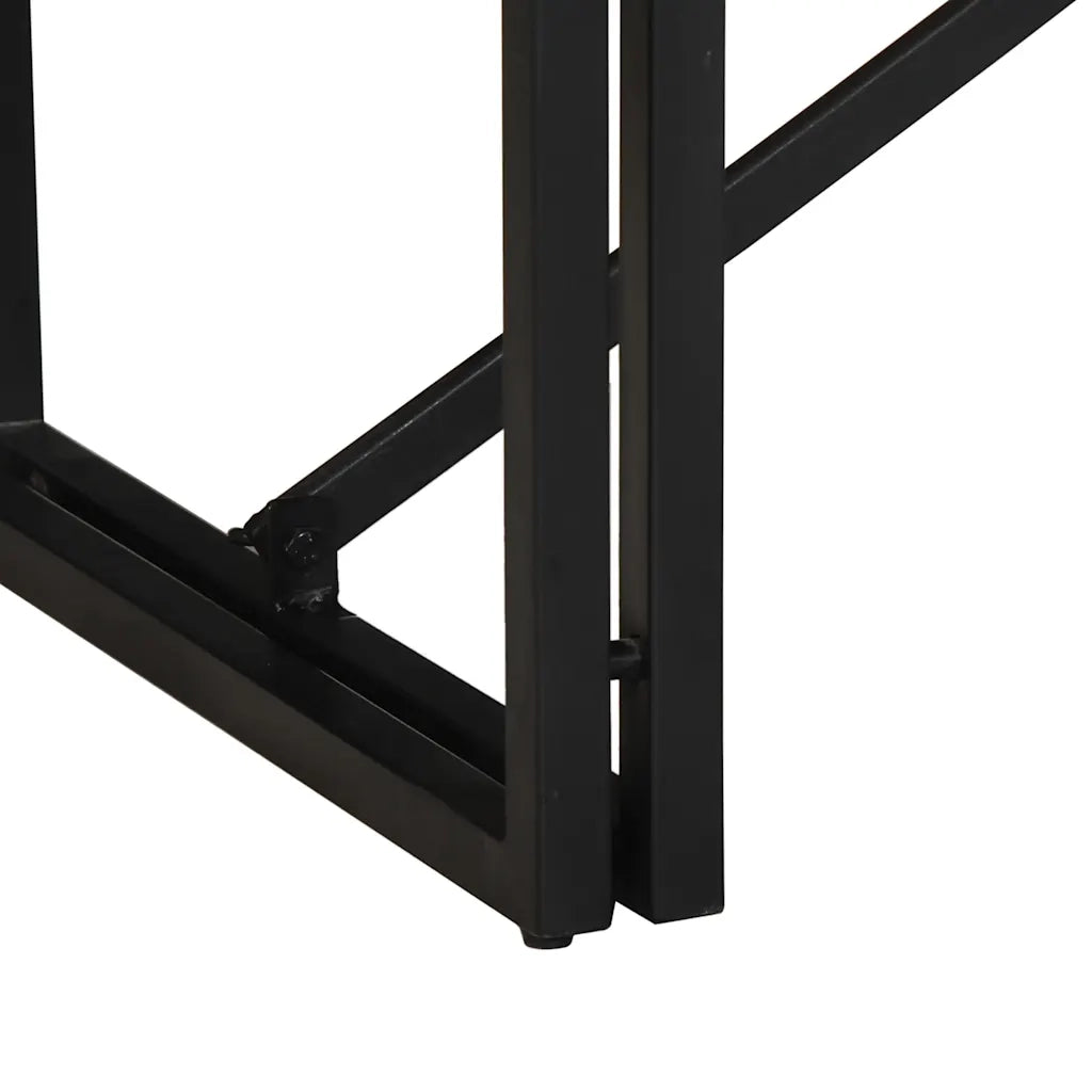 Tavolino Salotto Multicolore 100x50x35 cm Legno Recupero 4016674