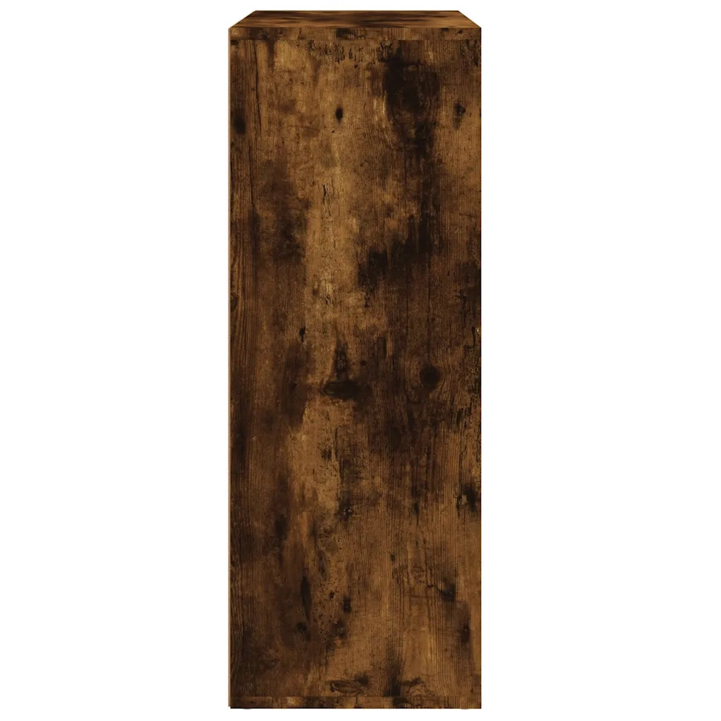 Credenze 2 pz | Madia | Buffet da pranzo | Armadio da pranzo Rovere Fumo 60x31x84 cm in Legno Multistrato
