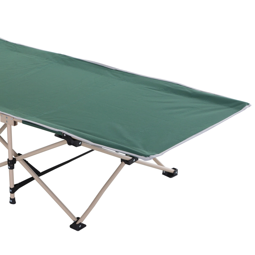 Letto da campo pieghevole ¨C Zephmum ¨C Verde Beige 190x68x52