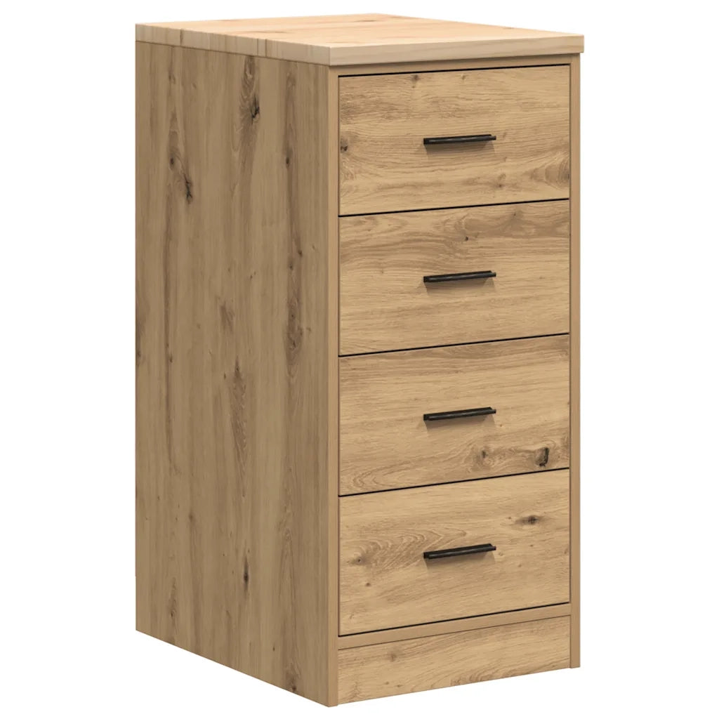 Armadietto per Garage in Rovere Artigianale 40x51x85 cm