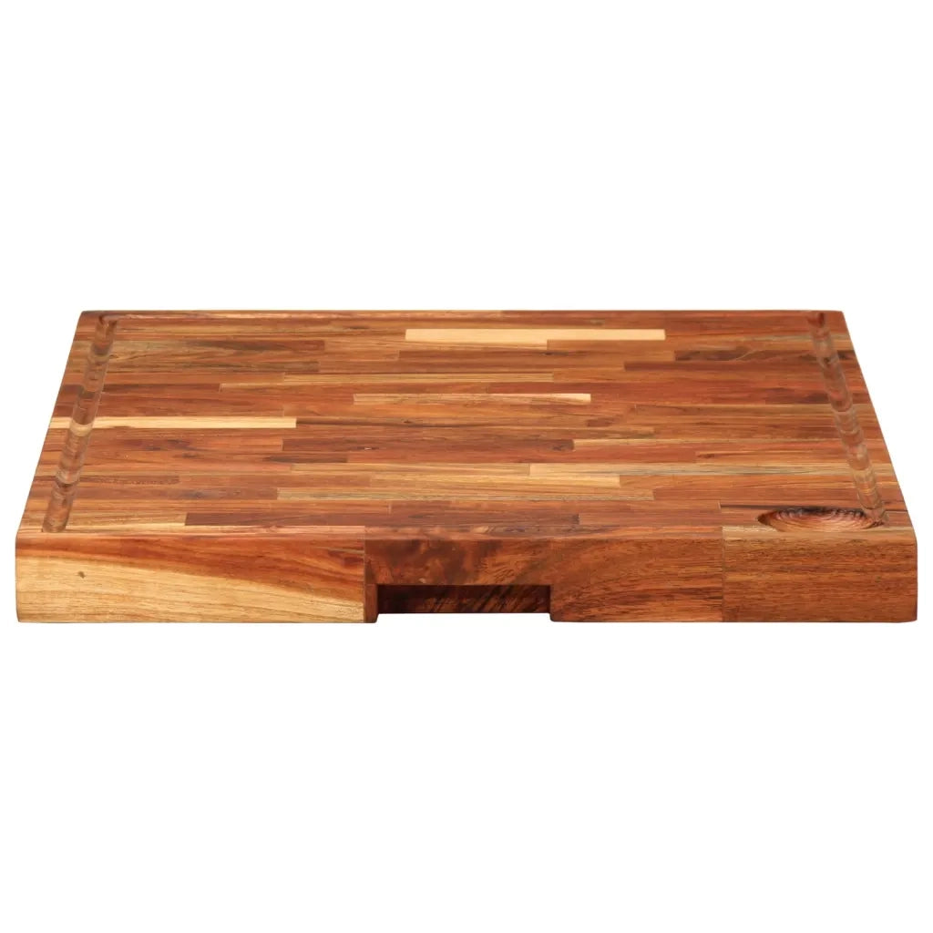 Tagliere 60x42x4 cm in Legno Massello di Acacia 376055