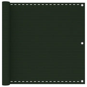 Paravento da Balcone Verde Scuro 90x600 cm in HDPE cod mxl 19577