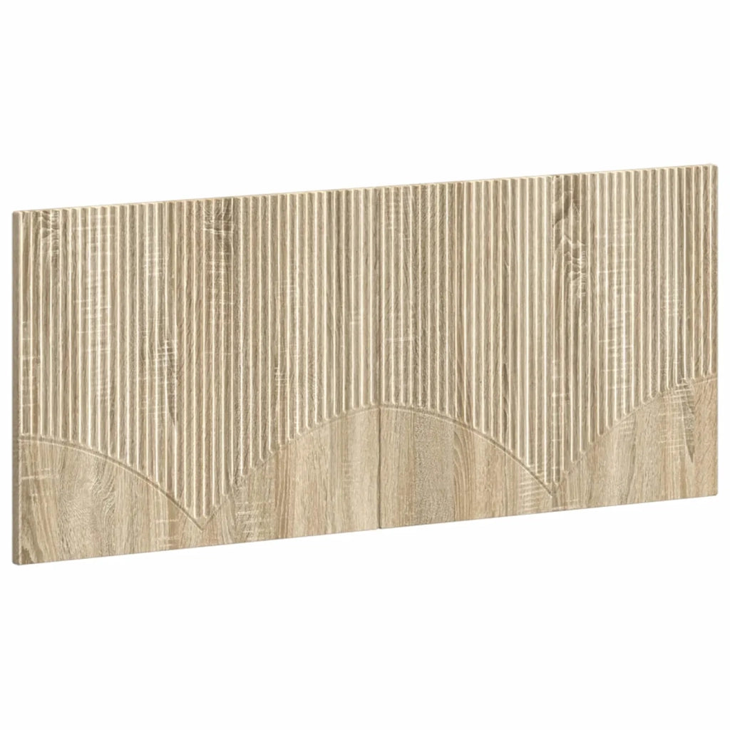 Testiera da Muro HOORN Rovere Sonoma Legno ingegnerizzato 897407