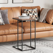 Tavolino da Salotto Nero 40x30x59 cm in Legno Multistrato 336129