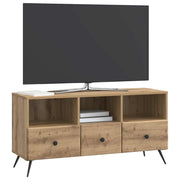 Mobile TV | Armadietto TV | Mobile Porta TV con cassetto Rovere Artigianale 102 x 34,5 x 50 cm