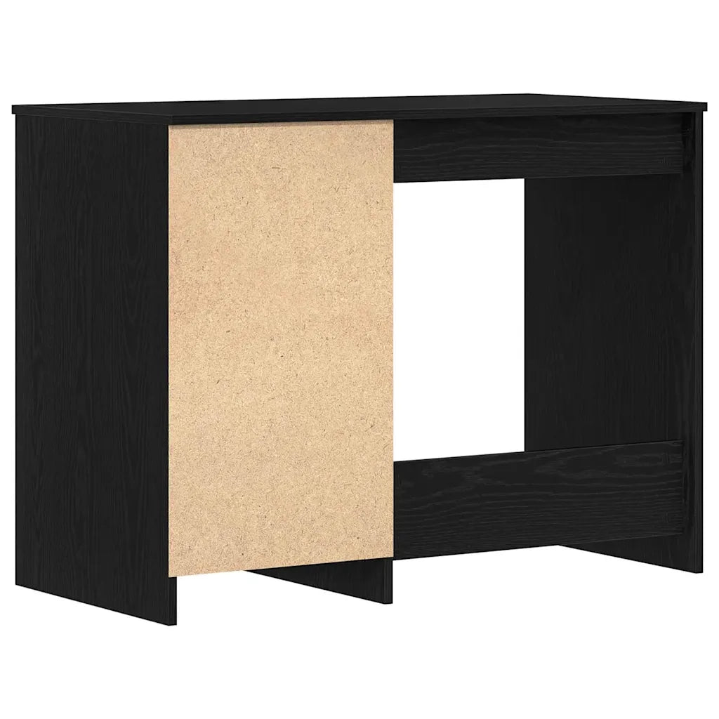 Scrivania Rovere Nero 100 x 50 x 76 cm Legno multistrato 862482